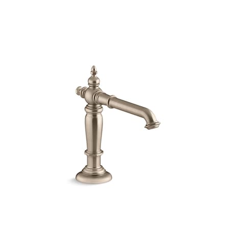 Artifacts With Column Design Widespread Bathroom Sink Spout